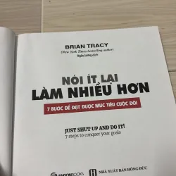 Nói ít lại, làm nhiều hơn-Brian Tracy 997500