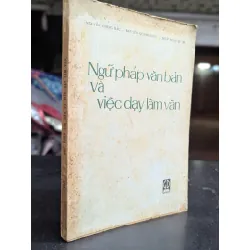Ngữ pháp văn bản và việc dạy làm văn - nhiều tác giả 713747