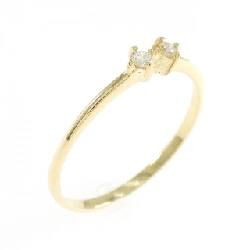 Nhẫn kim cương 750YG 0.04CT - Hàng hiệu Authentic