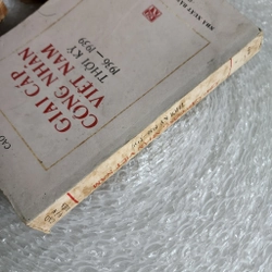 Giai cấp công nhân Việt Nam thời kỳ 1936-1939 | chữ ký tặng của tác giả Cao Văn Biền 528992
