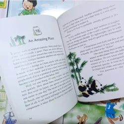 Sách màu - ONE STORY A DAY LEVEL 3 Trọn bộ 12c kèm hộp tặng file nghe 960200