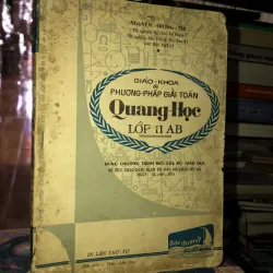 Giáo khoa và phương pháp giải toán quang học lớp 11 AB - Nguyễn Trọng Thi