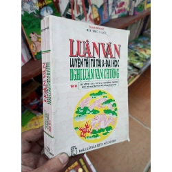 Luận văn luyện thi tú tài và đại học nghị luận văn chương - Thức Phước 1998 Tham khảo - luyện thi VAVO-AK19 Rebooks.vn
