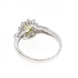 Nhẫn PT900 Chrysoberyl Cat's Eye 0.97CT - Hàng hiệu Chính hãng 850487