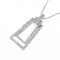 K18WG Dây chuyền kim cương 0.50CT - Hàng hiệu Chính hãng 862076