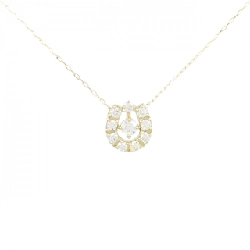 K18YG Dây chuyền kim cương 0.25CT - Hàng hiệu Chính hãng