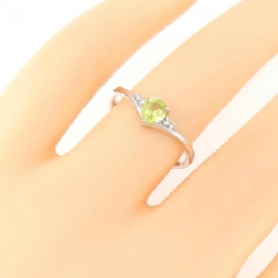 Nhẫn Peridot K10WG 673126
