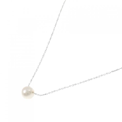 K18WG Dây chuyền ngọc trai Akoya 7.9mm - Hàng hiệu Chính hãng 856584