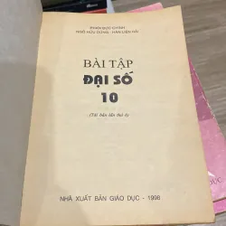 BÀI TẬP ĐẠI SỐ 10 (XB 1998) 993983