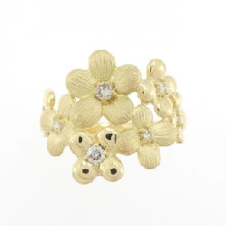 Nhẫn kim cương hoa K18YG 0.23CT - Hàng hiệu Authentic 849856