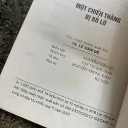 Một chiến thắng bị bỏ lỡ William Colby 707521