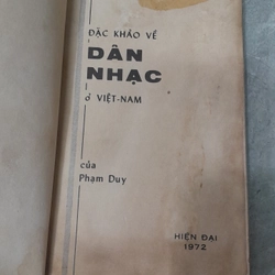 ĐẶC KHẢO VỀ DÂN NHẠC Ở VIỆT NAM CỦA PHẠM DUY 210963