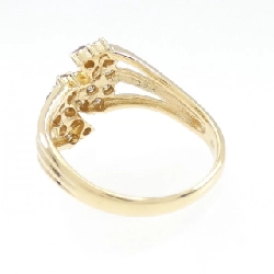 Nhẫn kim cương K18YG 0.56CT 671964