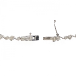 K18WG Vòng tay kim cương 1.00CT - Hàng hiệu Chính hãng 874228