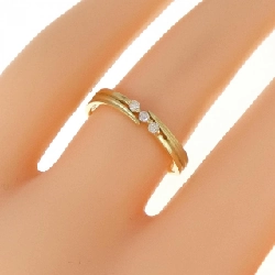 Nhẫn kim cương K18YG 0.05CT - Hàng hiệu Chính hãng 860384