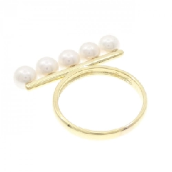 Nhẫn ngọc trai Akoya K18YG - Hàng hiệu Authentic 852667