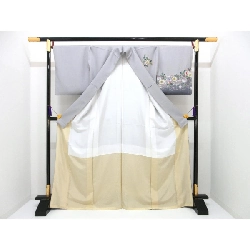 Kimono thăm viếng chế tác vàng Yūzen - Hàng hiệu Authentic 877425