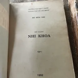 Bìa giảng nhi khoa, 2 tập, hơn 900 trang  795819