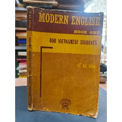Modern English for Vietnamese students - Lê Bá Kông 126686