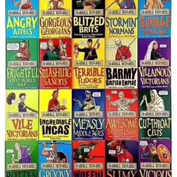 Horrible Histories Blood Curdling - 20 quyển - Bản in - No box 759582