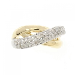 Nhẫn kim cương K18YG/K18WG 0.50CT 671790