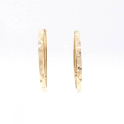 Bông tai hoop 750YG - Hàng hiệu Authentic 873120