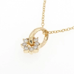 K18YG Dây chuyền kim cương 0.10CT - Hàng hiệu Chính hãng 860769