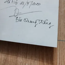 Nét cũ duyên xưa | chữ ký tác giả Bùi quang thắng  688826