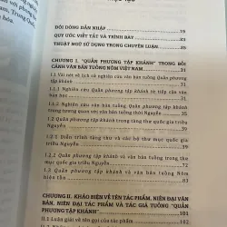 KHẢO LUẬN VỀ TUỒNG QUẦN PHƯƠNG TẬP KHÁNH - NGUYỄN TÔ LAN 1022135