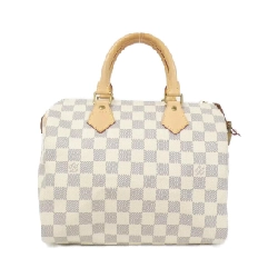 Túi xách Boston Louis Vuitton Damier Azur Speedy 25cm N41534 - Hàng hiệu Chính hãng