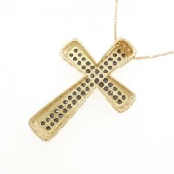 K18YG Dây chuyền kim cương chéo 1.04CT - Hàng hiệu chính hãng 860725