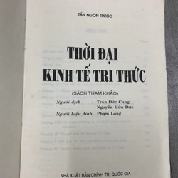 Thời đại kinh tế tri thức - tàn ngôn trước. 1b3 551078