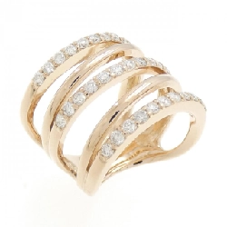 Nhẫn kim cương K18PG 1.00CT