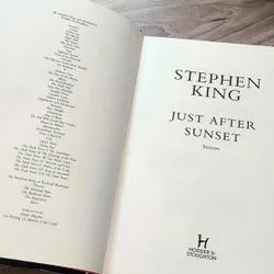 Stephen King -
Just After Sunset 723228