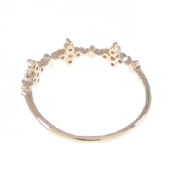 Nhẫn kim cương hoa K18PG 0.15CT 670415