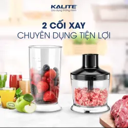 💡 Máy xay cầm tay Kalite – 12+1 cấp tốc độ, điều chỉnh linh hoạt cho mọi món ăn! 708731