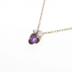 K18YG Mặt dây chuyền Amethyst 0.08CT - Hàng hiệu Chính hãng 857706