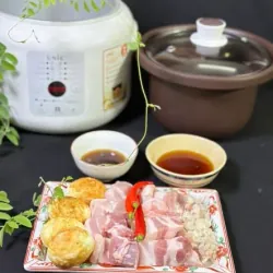 Nồi kho hầm chuyên dụng UNIE USC208 dung tích 2L, lòng nồi gốm Ceramic, hẹn giờ 24 tiếng 799321