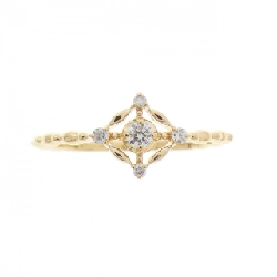 Nhẫn kim cương K18YG 0.13CT - Hàng hiệu Authentic 850780