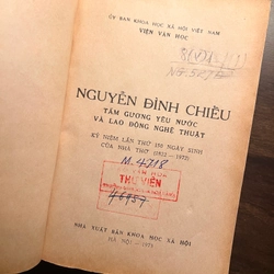 Nguyễn Đình Chiểu - Tấm gương yêu nước và lao động nghệ thuật 552058