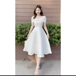 ✨ Đầm xòe tiểu thư thanh lịch – Dịu dàng mà nổi bật ✨
 1026902