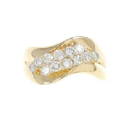 Nhẫn kim cương K18YG 0.50CT 669742