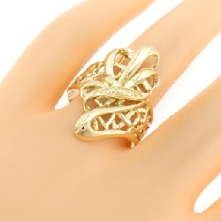 Nhẫn kim cương K18YG - Hàng hiệu Authentic 850348