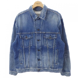 Balenciaga BALENCIAGA 529177 TBP46 Áo khoác denim - Hàng hiệu chính hãng