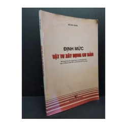 Định mức vật tư xây dựng cơ bản