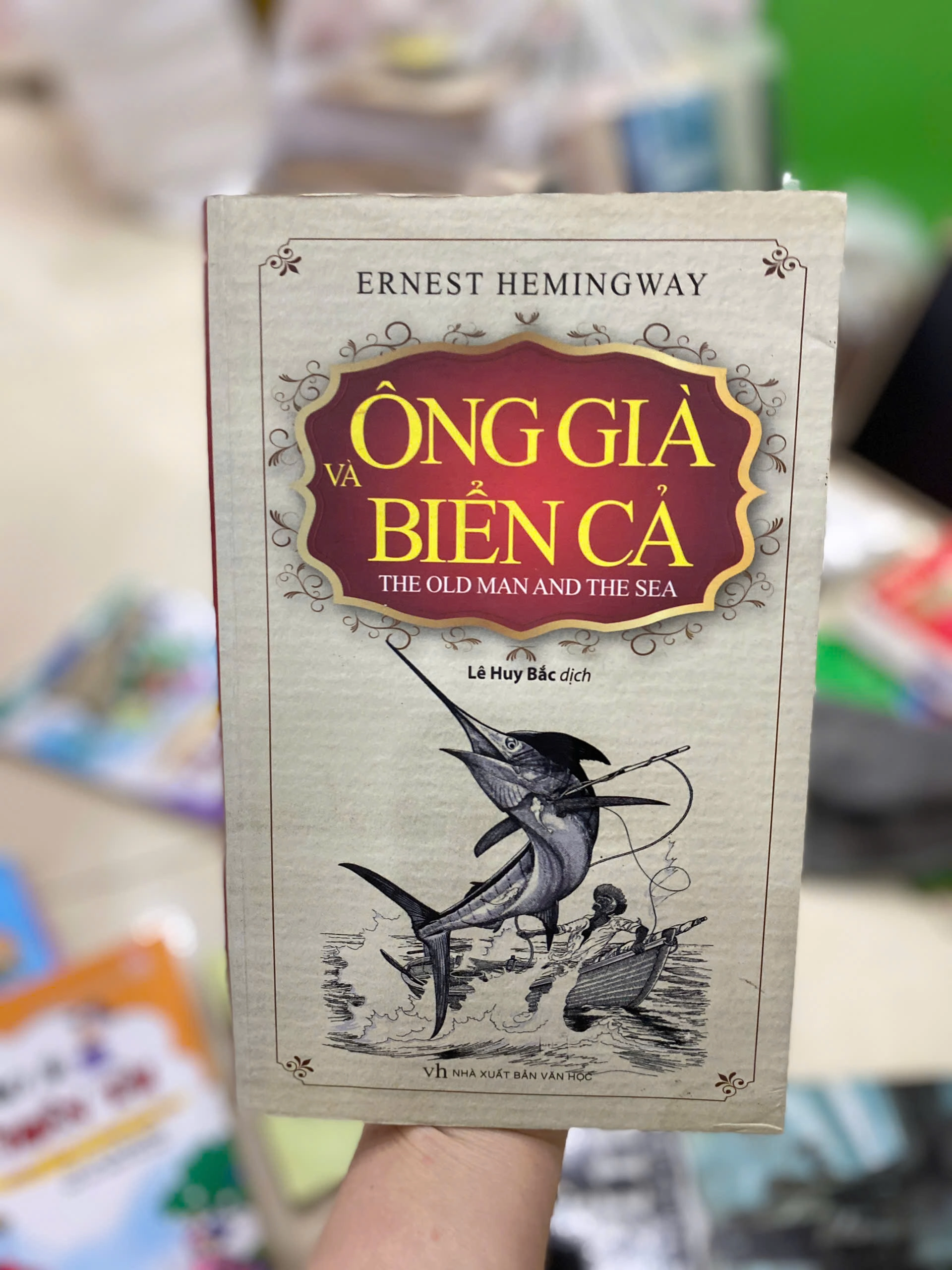 Ông Già Và Biển Cả by  - Sách Book Cover - Ngọc Hiển Books