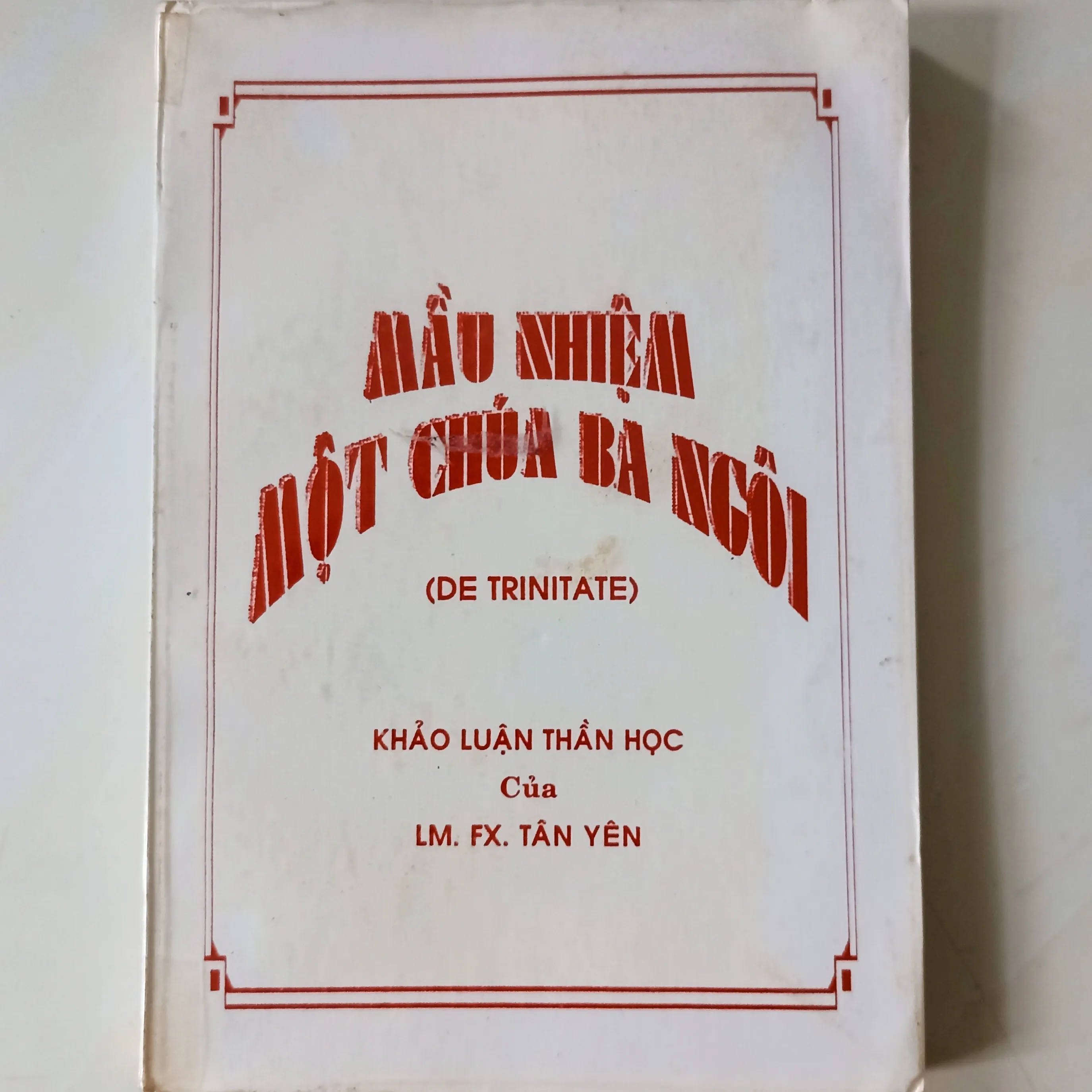 Mầu nhiệm Chúa Ba Ngôi 🌻 by  - Sách Book Cover - Ngọc Hiển Books