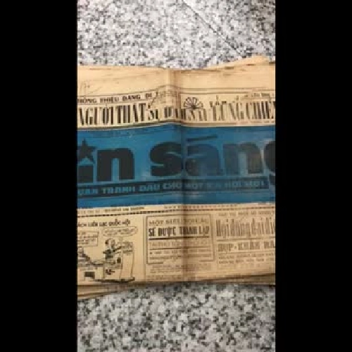 Bán hết lô báo xưa trước 1975 như video  