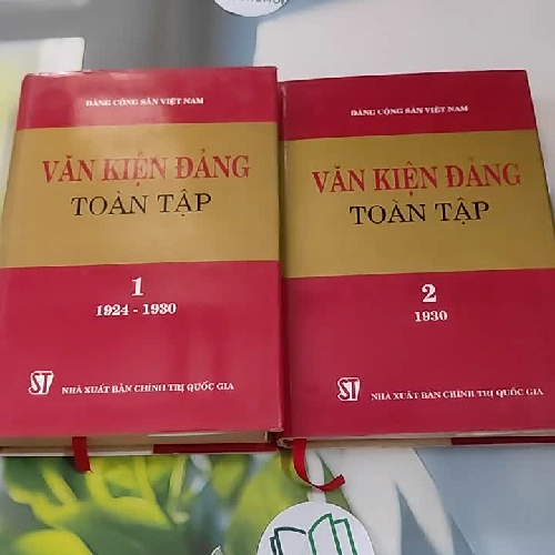 [MIỄN PHÍ BỌC SÁCH] [XƯA] Bộ Văn Kiện Đảng Toàn Tập (1924 - 1930) (1998)