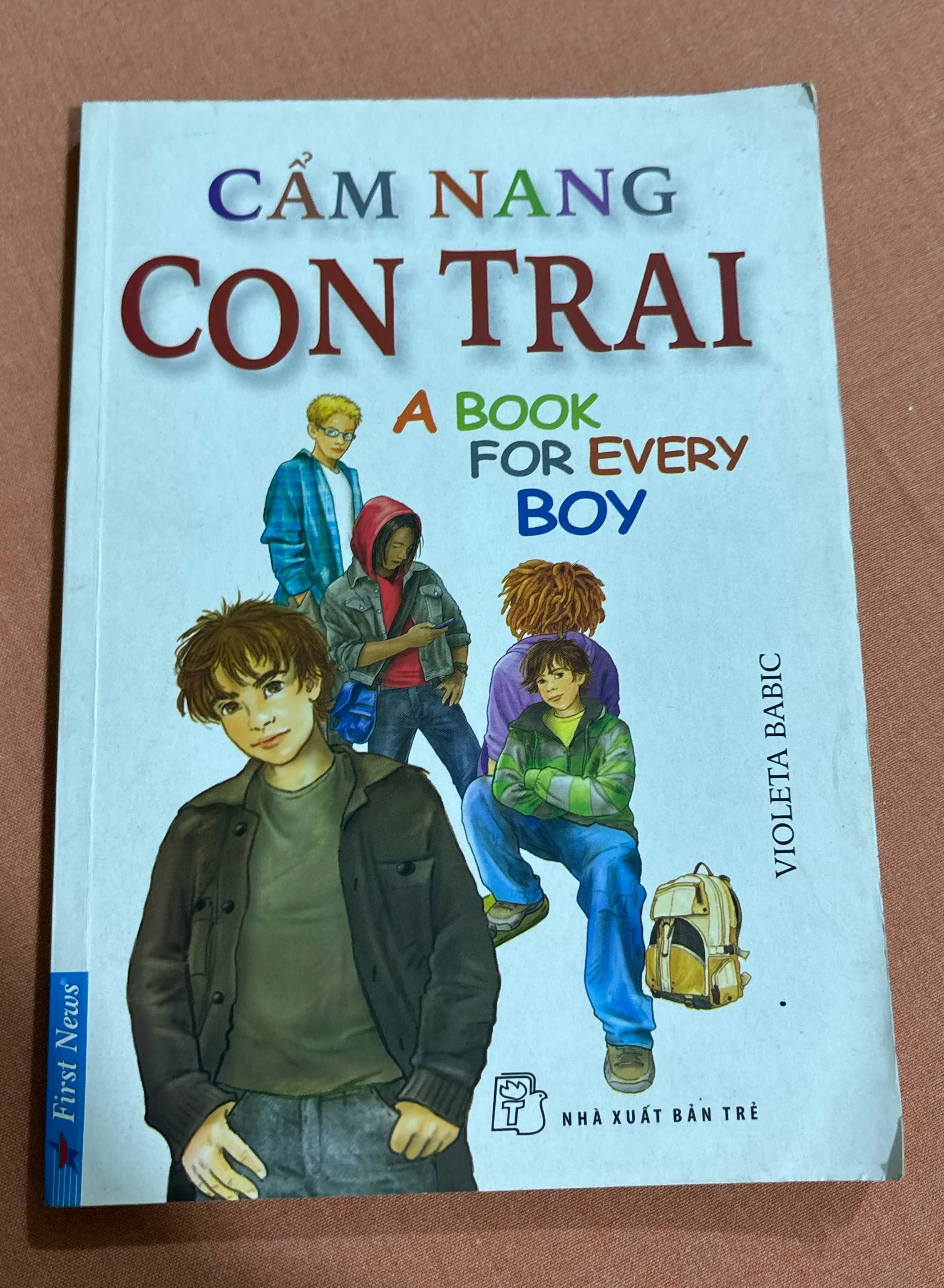 Cẩm năng con trai 🌊 by  - Sách Book Cover - Ngọc Hiển Books